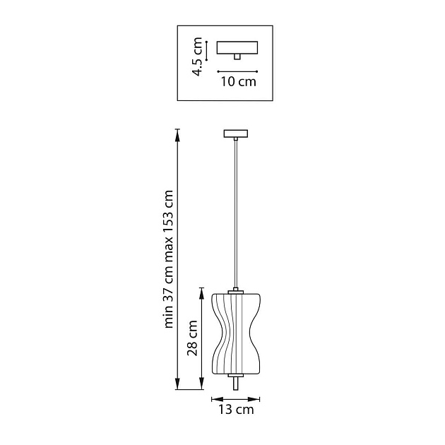 Подвес Botto Lightstar 800013 изображение 2 Подвес Botto Lightstar 800013 Фото № 2
