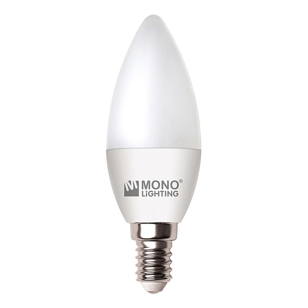 Лампа светодиодная Mono Electric lighting E14 4W 6500K матовая 100-050014-651 фото 