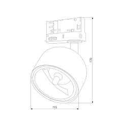 Трековый светильник TK Lighting 6056 Tracer 2