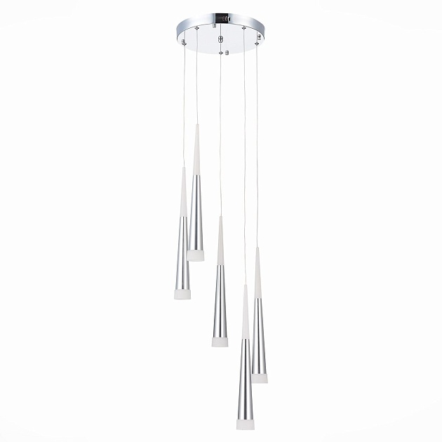 Подвесная светодиодная люстра Evoluce Orpelo SLE200113-05 изображение 1 Подвесная светодиодная люстра Evoluce Orpelo SLE200113-05 Фото № 1