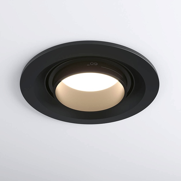Встраиваемый светодиодный светильник Elektrostandard 9920 LED 15W 4200K черный a052478 фото 3