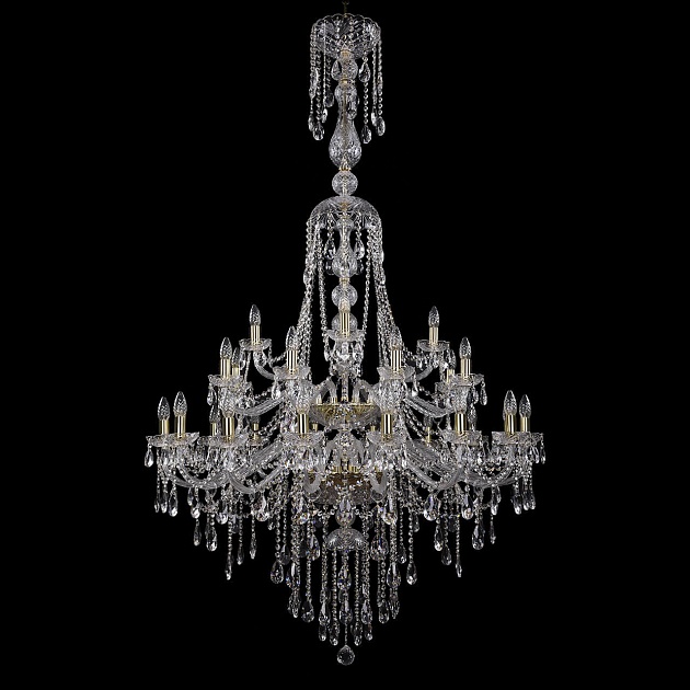 Подвесная люстра Bohemia Ivele 1415/16+8+4/400/XL-185/2d G Фото № 1