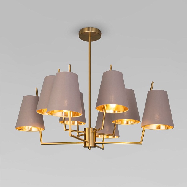 Подвесная люстра Eurosvet Topanga 60173/8 латунь a069018 Фото № 1