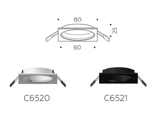 Корпус светильника Ambrella light DIY Spot C6520 Фото № 9