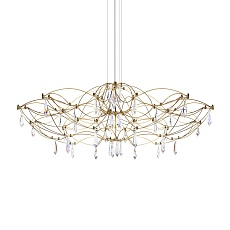 Подвесная люстра Loft IT Mira 10586/900 Gold Asfour 4