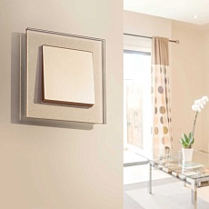 Выключатель Werkel одноклавишный шампань W1110011 4690389157073 1