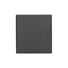 Выключатель STRONG 1 кл возвратный 10А с/у графит KRANZ KR-78-0712-6