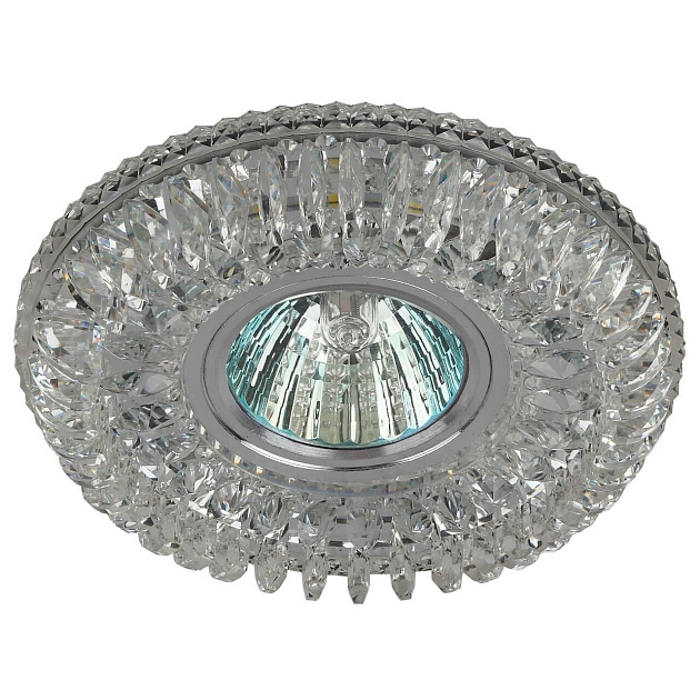 Встраиваемый светильник ЭРА LED с подсветкой DK LD34 SL/WH Б0036479 Фото № 1