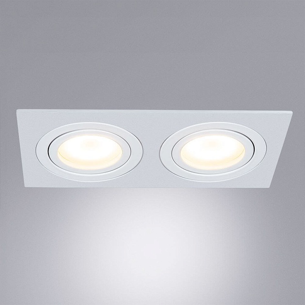 Встраиваемый светильник Arte Lamp Tarf A2168PL-2WH Фото № 2