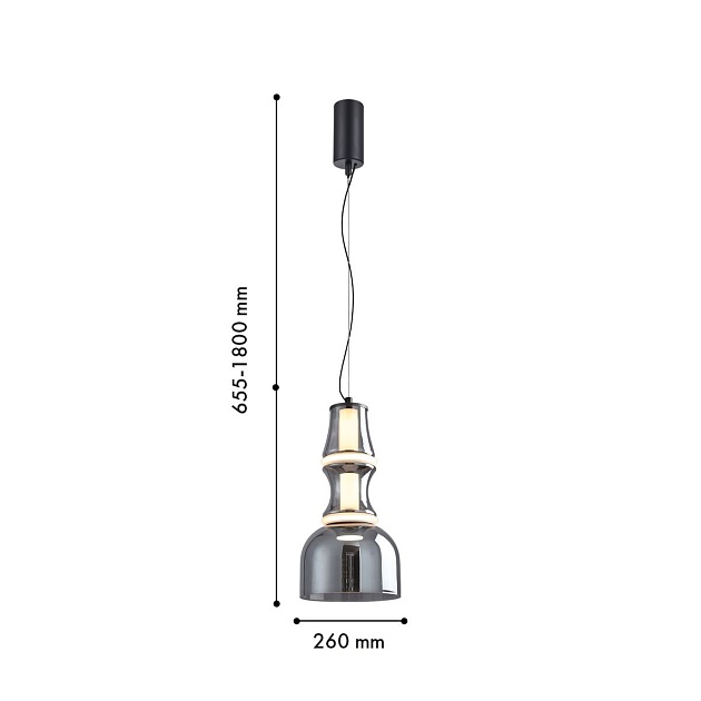 Подвесной светодиодный светильник Favourite Gaudi 4243-2P Фото № 2