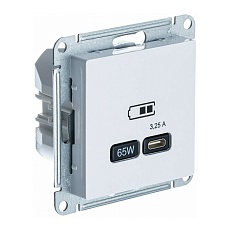 Розетка USB Systeme Electric AtlasDesign тип C белый ATN000127