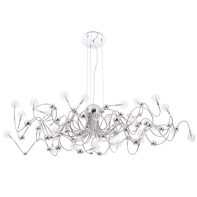 Подвесная люстра Crystal Lux Medusa SP30 Chrome Фото № 1