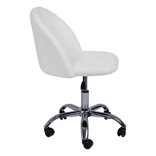 Поворотное кресло AksHome Sirena иск.мех/белый 91959 изображение 10 Поворотное кресло AksHome Sirena иск.мех/белый 91959 Фото № 10