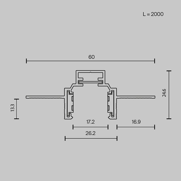 Шинопровод встраиваемый Maytoni Exility TRXM034-422W изображение 8 Шинопровод встраиваемый Maytoni Exility TRXM034-422W Фото № 8