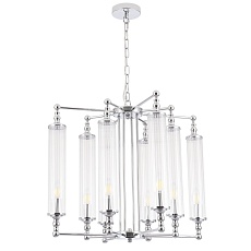 Подвесная люстра Crystal Lux Tomas SP8 D650 Chrome