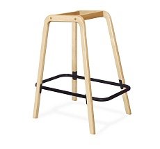 Полубарный стул Sheffilton SHT-ST33/S94-1 сиреневая орхидея/прозр.лак/черн.муар 9034674601 1