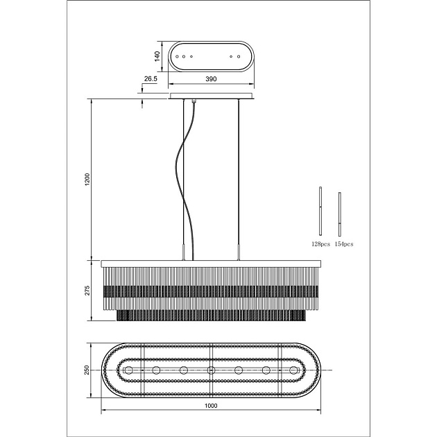 Подвесной светильник Divinare Brillante 6813/17 SP-7 изображение 2 Подвесной светильник Divinare Brillante 6813/17 SP-7 Фото № 2