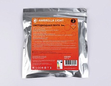 Светодиодная влагозащищенная лента Ambrella Light 14,4W/m 60LED/m 5050SMD теплый белый 5M GS2101 2