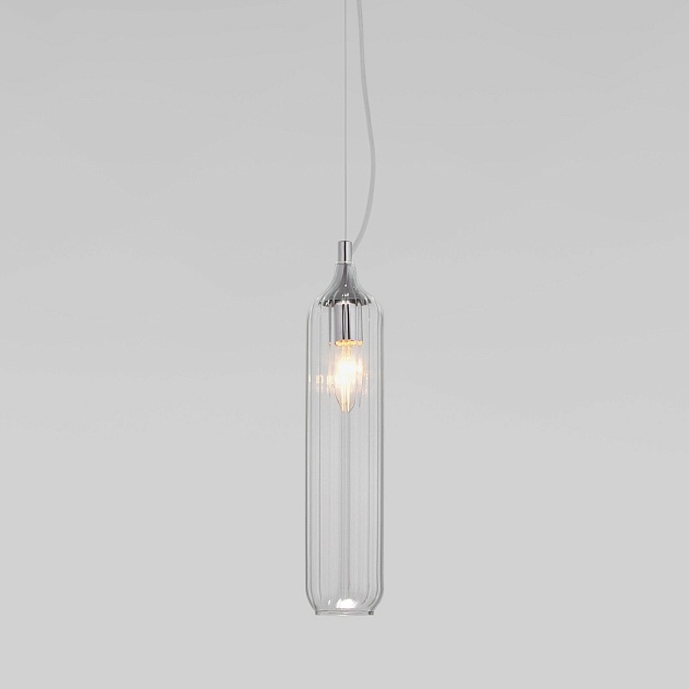 Подвесной светильник Eurosvet Siesta 50252/1 прозрачный изображение 3 Подвесной светильник Eurosvet Siesta 50252/1 прозрачный Фото № 3