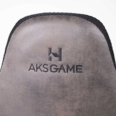 Игровое кресло AksHome Royal серо-коричневый, велюр 85992 3
