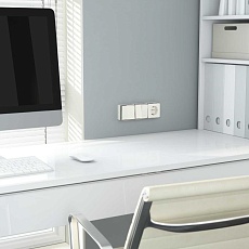 Выключатель одноклавишный проходной Werkel Gallant слоновая кость W5012003 4690389164064 2