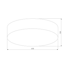 Потолочный светильник TK Lighting 4433 Rondo 1