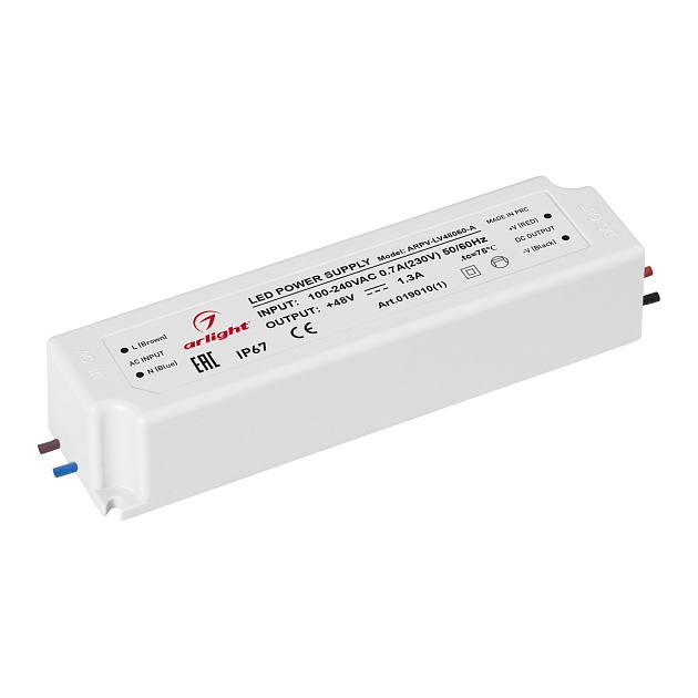 Блок питания Arlight ARPV-LV48060-A 019010(1) изображение 1 Блок питания Arlight ARPV-LV48060-A 019010(1) Фото № 1