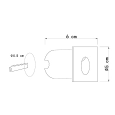 Уличный светодиодный светильник Arte Lamp Piazza A3402IN-1WH 1