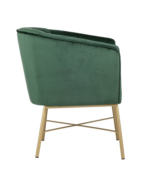 Кресло Stool Group Шале велюр зеленый FALETTE GREEN Фото № 3