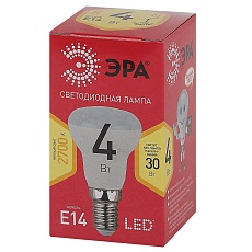 Лампа светодиодная ЭРА LED R39-4W-827-E14 R Б0052442 1