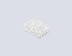 Соединитель прямой AMBRELLA LIGHT ILLUMINATION COB 12/24V для лент 12mm (2 конт.) (10шт. в комплекте) GS6362