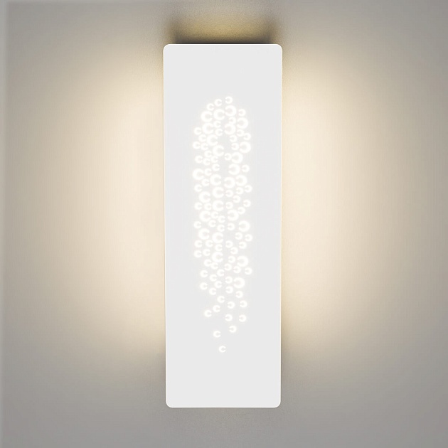 Настенный светодиодный светильник Eurosvet 40149/1 LED белый фото 4