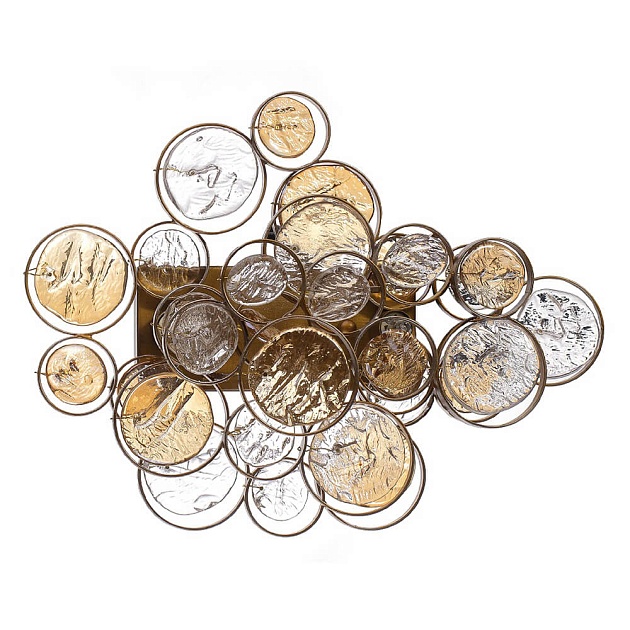 Настенный светильник Crystal Lux Deseo AP2 Gold Фото № 2