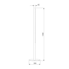 Торшер TK Lighting 1409 Rollo 1