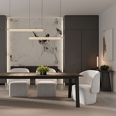 Подвесной светодиодный светильник Maytoni Loom MOD258PL-L20BS3K 1