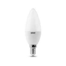 Лампа светодиодная Gauss E14 10W 3000K матовая 33110 5
