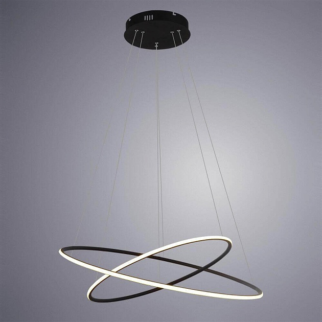 Подвесной светодиодный светильник Arte Lamp A2500SP-2BK Фото № 3