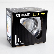 Встраиваемый светодиодный светильник Citilux Гамма CLD004NW1 1