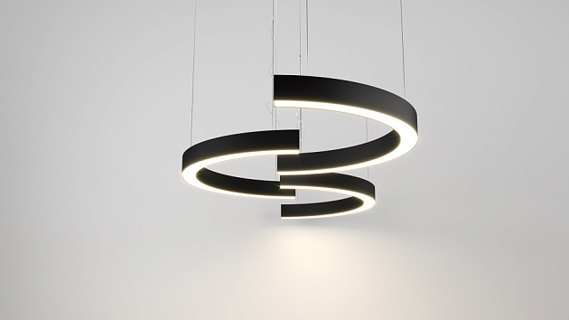 Подвесной светодиодный светильник Siled Nimbus-Half 7370817 изображение 3 Подвесной светодиодный светильник Siled Nimbus-Half 7370817 Фото № 3