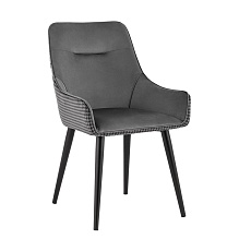 Кухонный стул Stool Group Джоан велюр серый гусиная лапка AV 420-Sg/SD02g-08