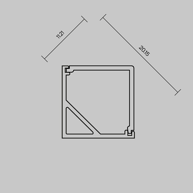 Комплектующие для профиля Maytoni Led Strip 642028 изображение 2 Комплектующие для профиля Maytoni Led Strip 642028 Фото № 2
