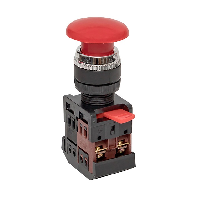 Кнопка AEA-22 красная NO+NC Грибок EKF PROxima pbn-aea-r Фото № 1