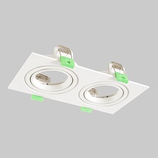 Встраиваемый светильник Crystal Lux CLT 002C2 WH V2 2