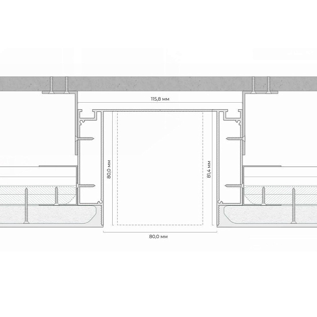 Ниша FerGipps черный НС 80 УТ000001663 изображение 2 Ниша FerGipps черный НС 80 УТ000001663 Фото № 2
