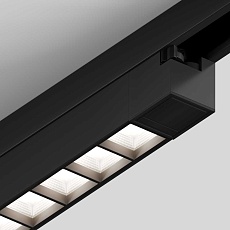 Трековый линейный светильник направленного света Hesby Lighting Skylite Однофазный,342 мм-4000К, 20Вт, чёрный HSBL_0143 2