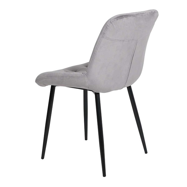 Кухонный стул AksHome Asrta светло-серый, велюр 70486 Фото № 7