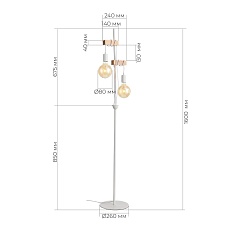 Торшер Evoluce Bagetti SL1142.505.01 2