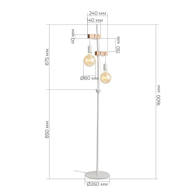 Торшер Evoluce Bagetti SL1142.505.01 изображение 3 Торшер Evoluce Bagetti SL1142.505.01 Фото № 3