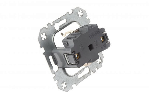 Розетка 2P+E Liregus Epsilon бежевый 28-066 Фото № 2