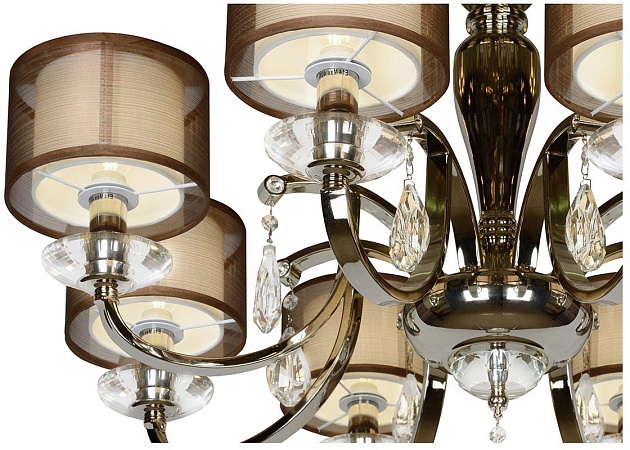 Потолочная люстра iLamp Sofia 88210/8 CR изображение 4 Потолочная люстра iLamp Sofia 88210/8 CR Фото № 4